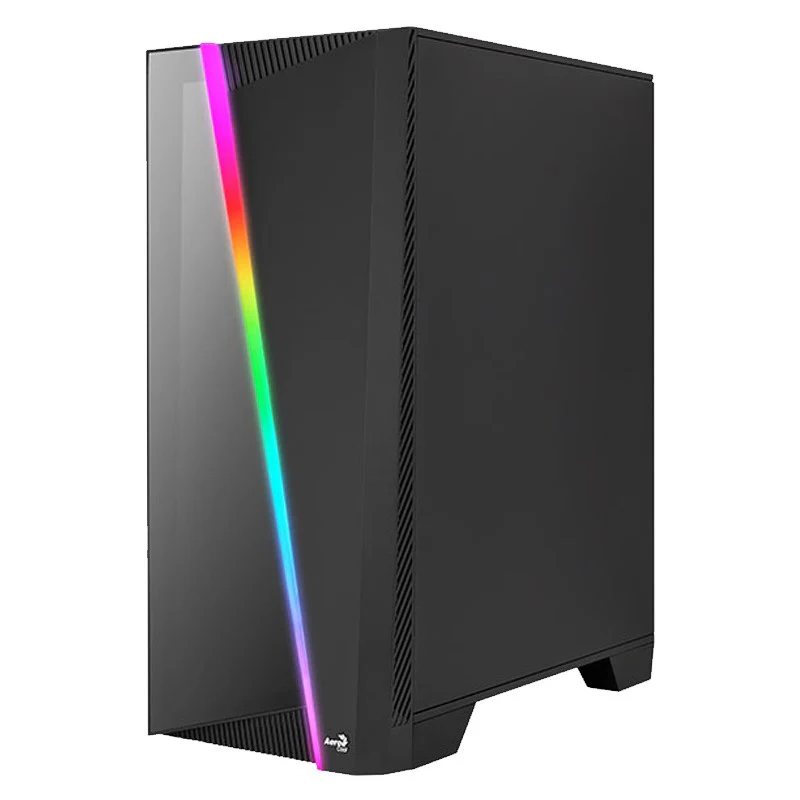 Aerocool Mirage G-BK-V2 ARGB Mid Tower Case - Black - Image 3