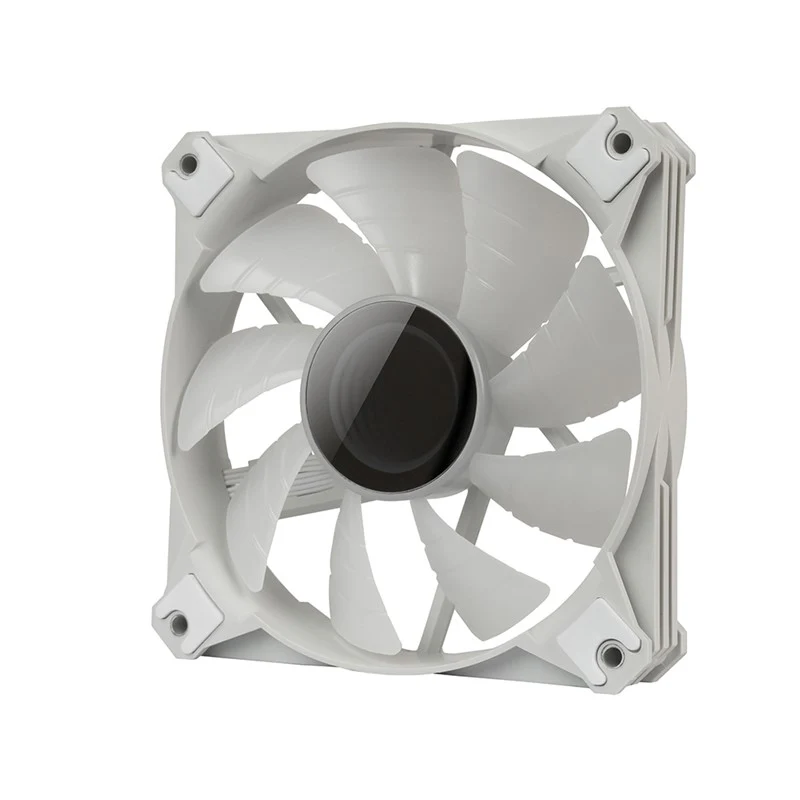 AIGO Dark Flash Infinity 8 120mm PWM A-RGB Case Fan (Pack of 3) - White - Image 3