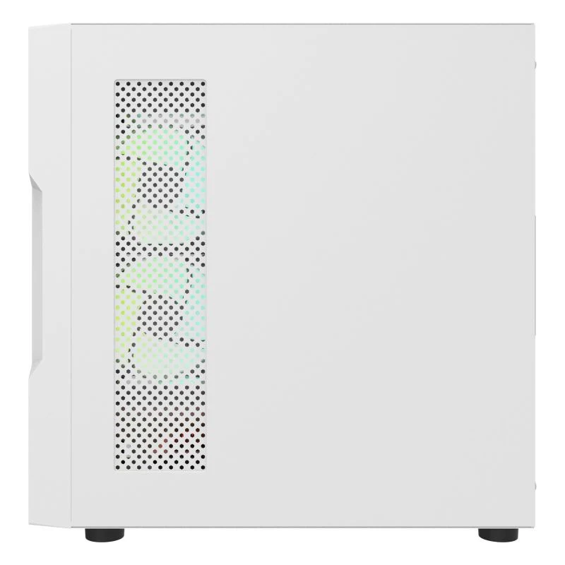 Aigo DarkFlash DK431 Glass ATX Mid Tower Gaming Case - White (With 4*ARGB Fans) - Image 3