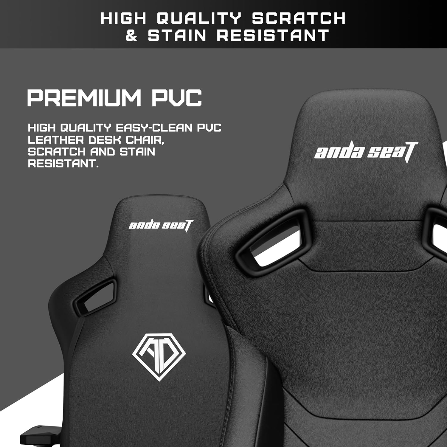 Andaseat Kaiser Frontier Gaming Chair XL - Black - Image 12
