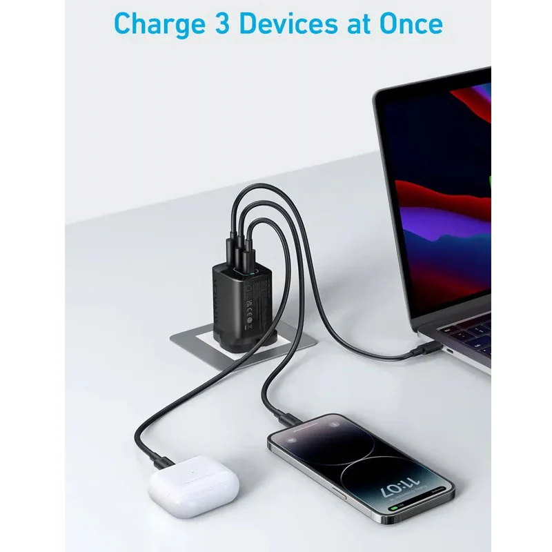 Anker 336 Charger (67W) - Black - Image 3