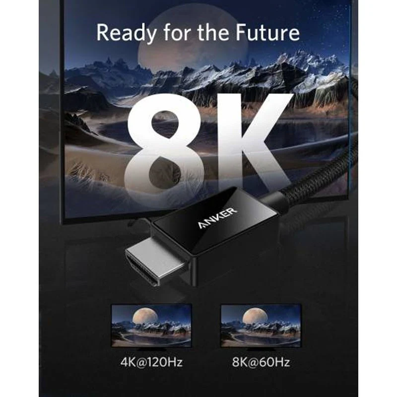 Anker HDMI 2.1 Cable (1.8 M/6 ft) 8K - Image 3
