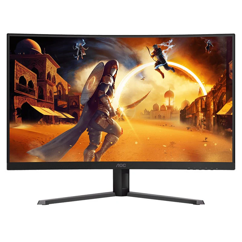 AOC CQ32G4E 32" QHD, 180Hz, 0.5ms, HDMI 2.0, VA Curved Gaming Monitor - Black