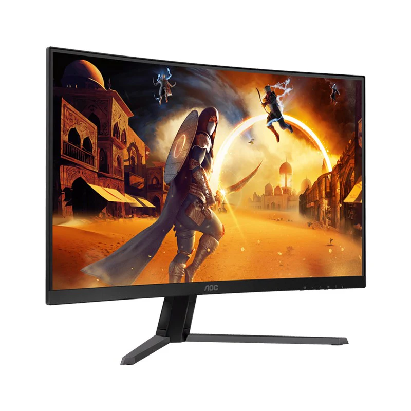 AOC CQ32G4E 32" QHD, 180Hz, 0.5ms, HDMI 2.0, VA Curved Gaming Monitor - Black - Image 2