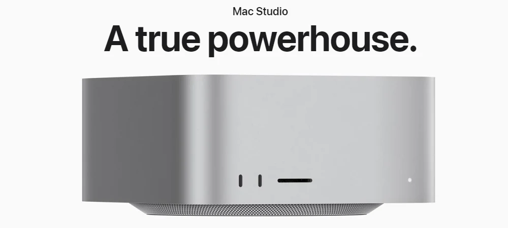 Apple Mac Studio M2 Max Chip 12-Core CPU 38-Core GPU 16-Core Neural Engine 96 GB RAM 2 TB SSD - Silver - Image 2
