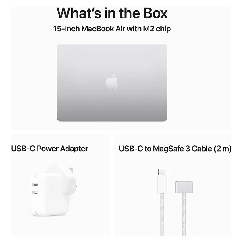 Apple MacBook Air M2, 15" Retina Display, 8-core CPU, 10-core GPU, English Keyboard - Image 23