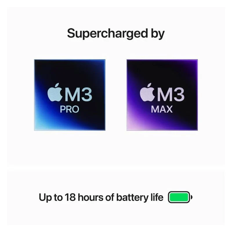 Apple MacBook Pro 14", Customized, M3 Max with 14‑core CPU, 30‑core GPU, 36 GB RAM, 1 TB SSD, Keyboard with Touch ID Arabic/English - Space Black - Image 6