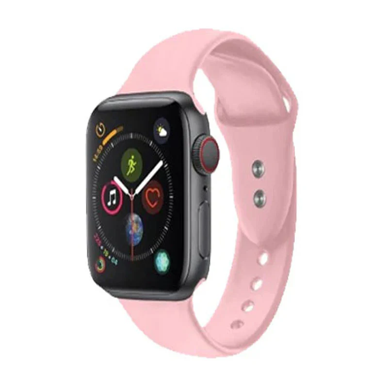 Apple Watch Silicon Sports Band for 45MM / 49MM Apple Watch (Pack Of 5) - Image 3