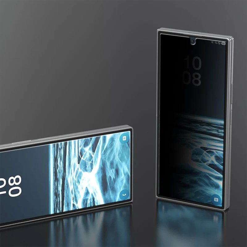 Araree Sub Core Front Screen Protector Tempered Glass For Samsung Galaxy Z Fold7 - Privacy (2 Pcs) - Image 3