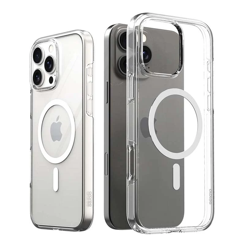 Arareee Duple Magsafe TPU Case For iPhone 16 Plus, Clear - Image 3