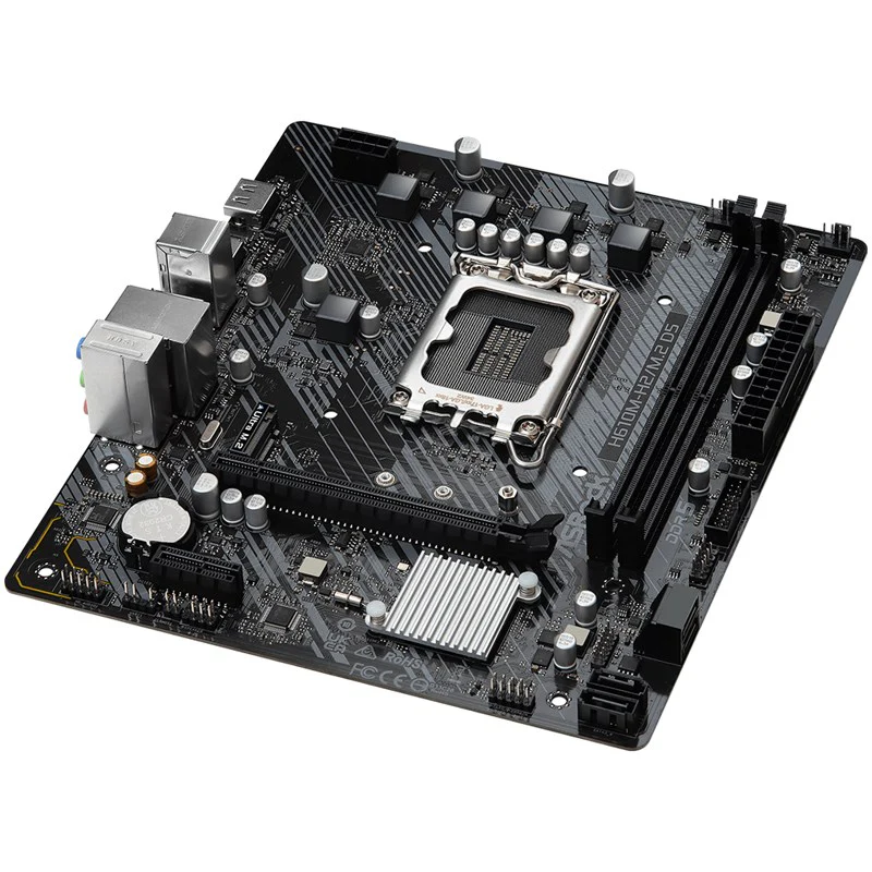 ASRock H610M-H2/M.2 D5 LGA1700 Micro ATX Gaming Motherboard - Image 4
