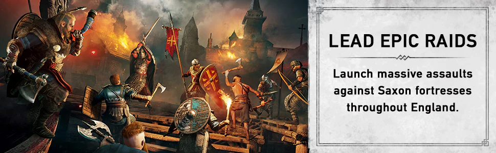 Assassin’s Creed Valhalla Video Game for PlayStation 4 (PS4) - R2 - Image 3