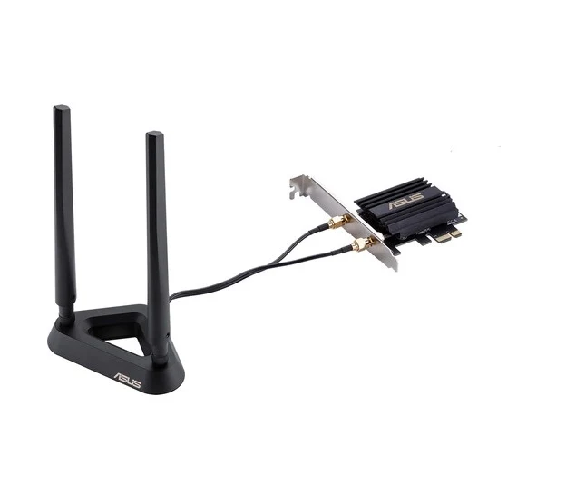 Asus AX3000 Dual Band PCI-E WiFi 6 (802.11ax) Adapter with 2 External Antennas - Image 3