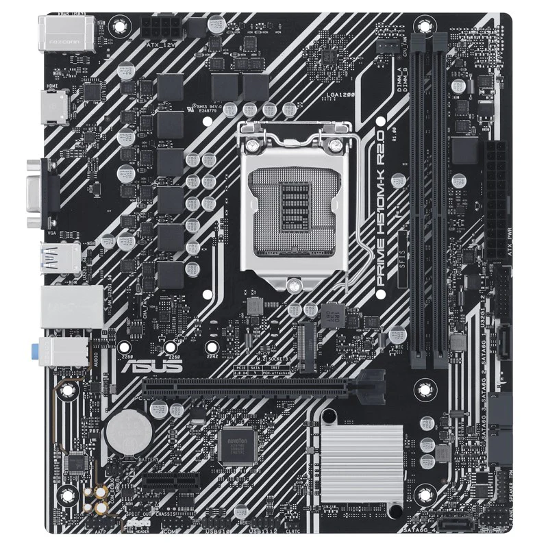 Asus PRIME H510M-K R2.0 M-ATX Gaming Motherboard - Image 2