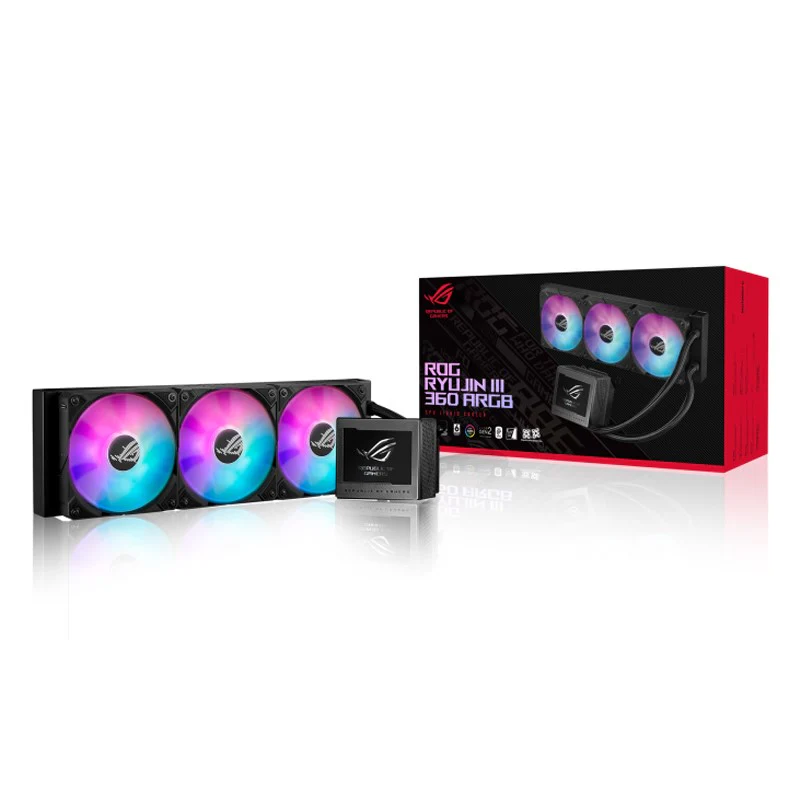 Asus ROG RYUJIN III 360 ARGB Liquid CPU Cooler - Black - Image 7