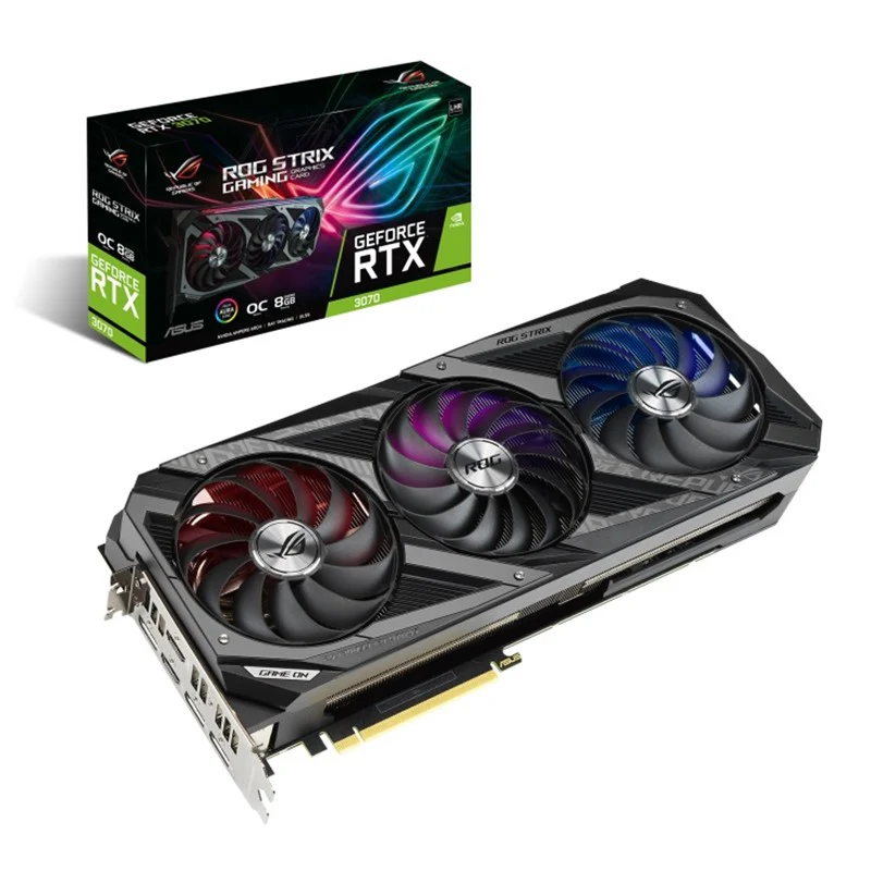 Asus ROG Strix GeForce RTX 3070Ti OC Edition 8GB GDDR6X Gaming Graphics Card