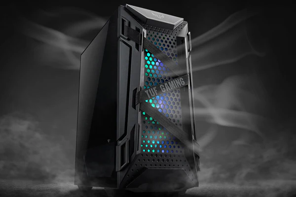 ASUS TUF GT301 ATX Mid Tower Gaming Case (4 Fans Included) - Black - Image 12