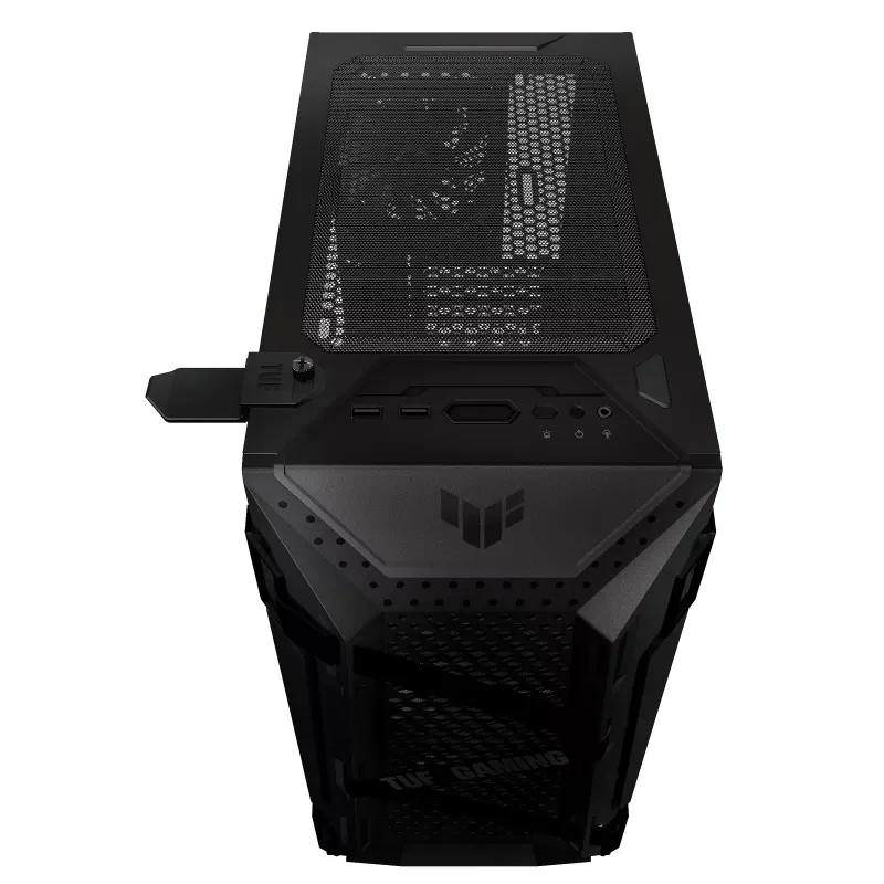 ASUS TUF GT301 ATX Mid Tower Gaming Case (4 Fans Included) - Black - Image 4