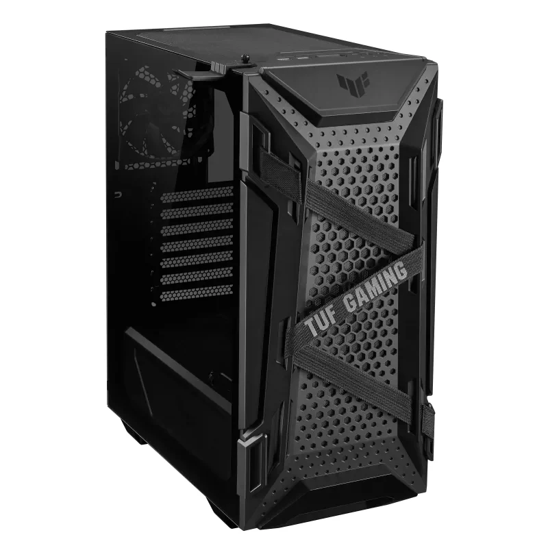 ASUS TUF GT301 ATX Mid Tower Gaming Case (4 Fans Included) - Black - Image 8