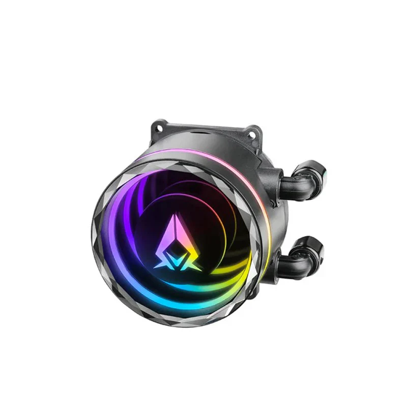 AZZA BLIZZARD PRO 240 mm RGB AIO Liquid CPU Cooler - Black - Image 4