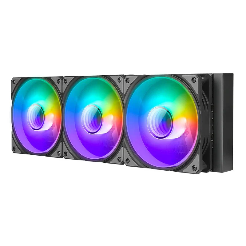 AZZA GALEFORCE 360mm All-in-One RGB Liquid CPU Cooler - Black - Image 2