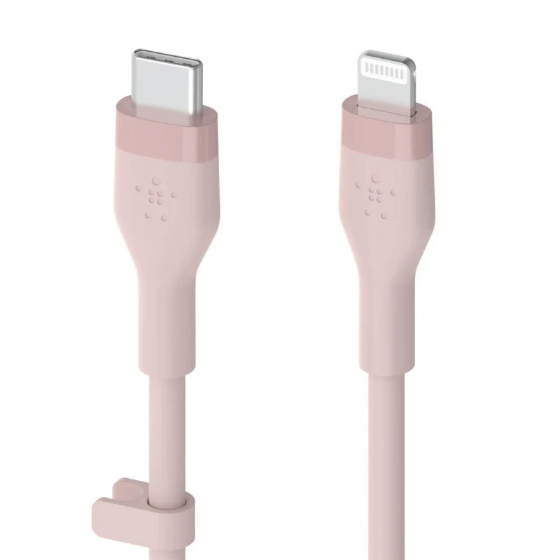 Belkin Soft Silicone Lightning To Type-C Cable, 1 Meter, Black - Image 6