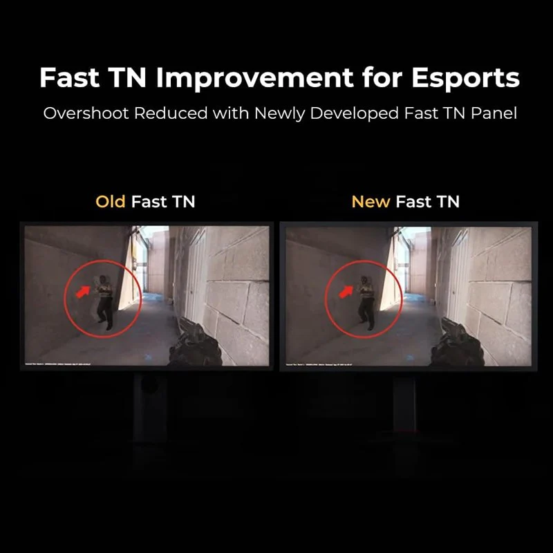 BenQ ZOWIE XL2586X+ 24" FHD Fast TN, 600Hz HDMI 2.1 DyAc 2 Esports Gaming Monitor - Black - Image 5
