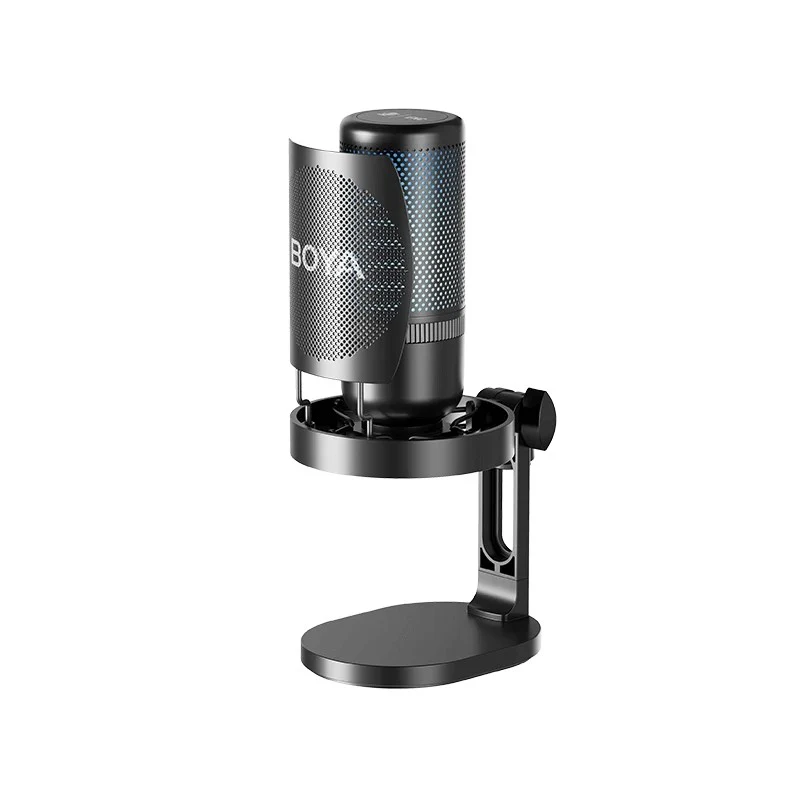 Boya Vibrant RGB Lighting Condenser USB Microphone - Image 5