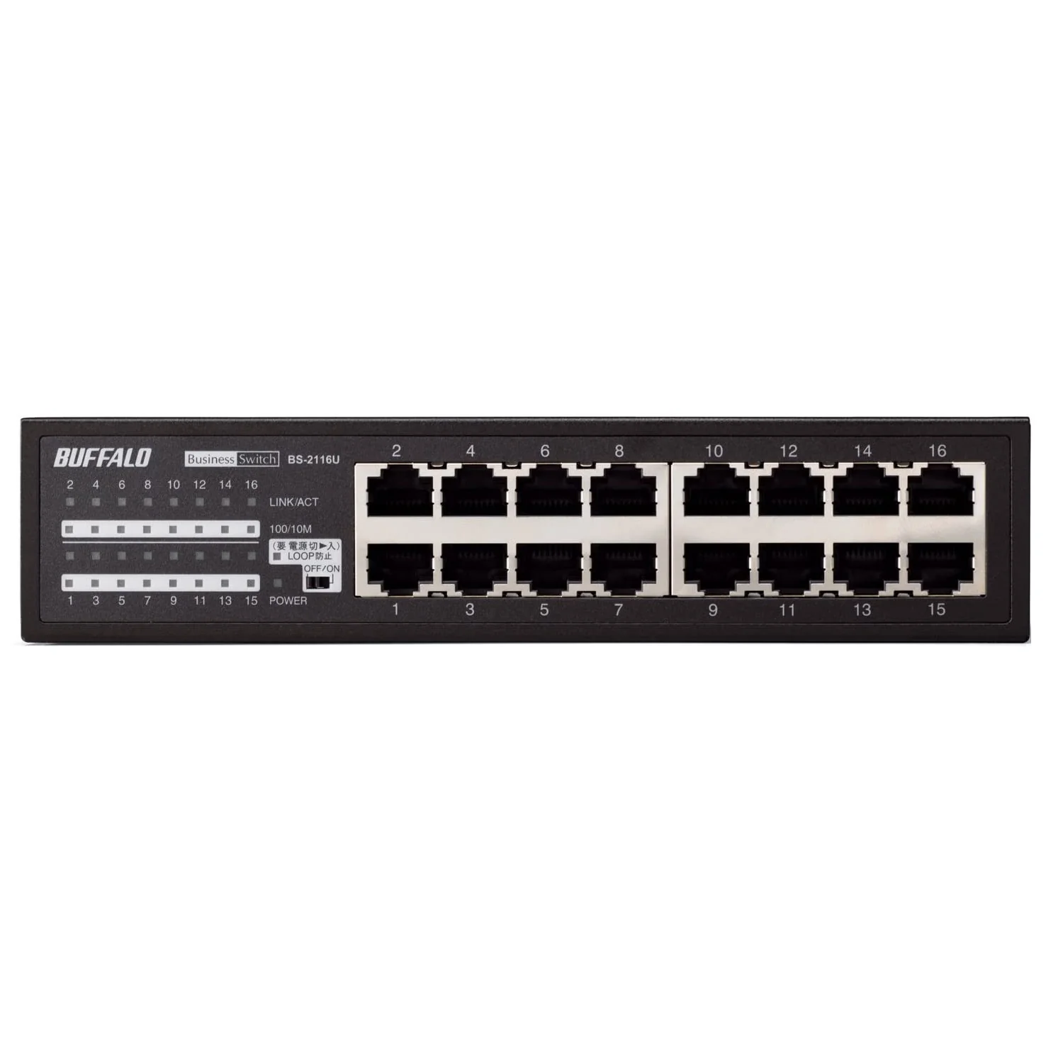 Buffalo BS-2116U Multi Layer 16 Ports Switch 10/100 Mbps - Image 2