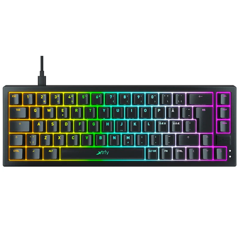 Cherry XTRFY K5 65% Compact RGB Mechanical Gaming Keyboard (US Layout)