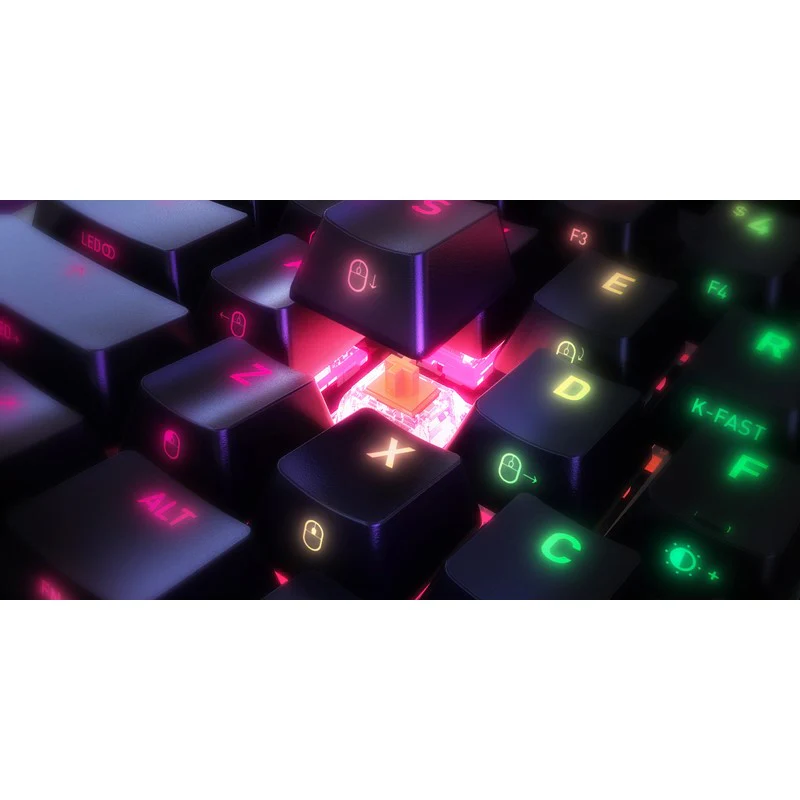 Cherry XTRFY K5 65% Compact RGB Mechanical Gaming Keyboard (US Layout) - Image 12
