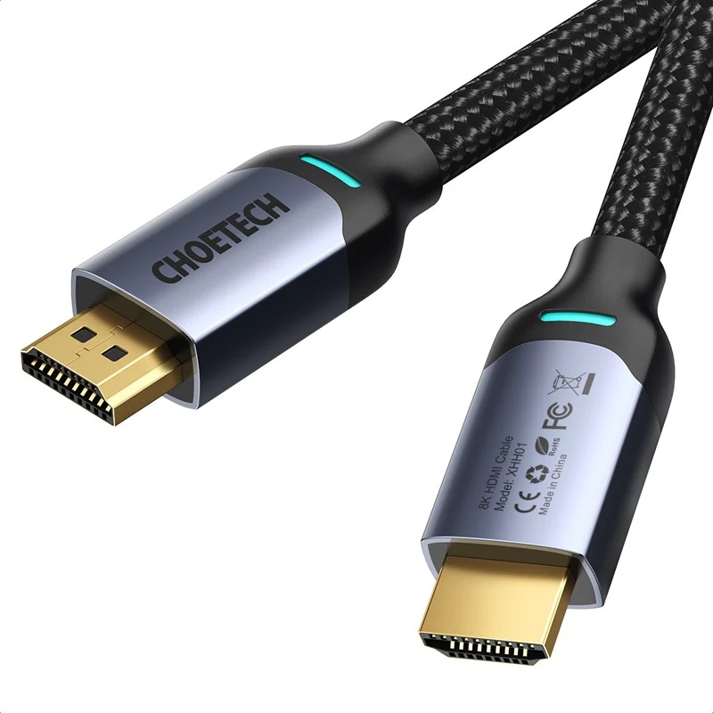 Choetech 8K 2M HDMI to HDMI Cable - Black - Image 2
