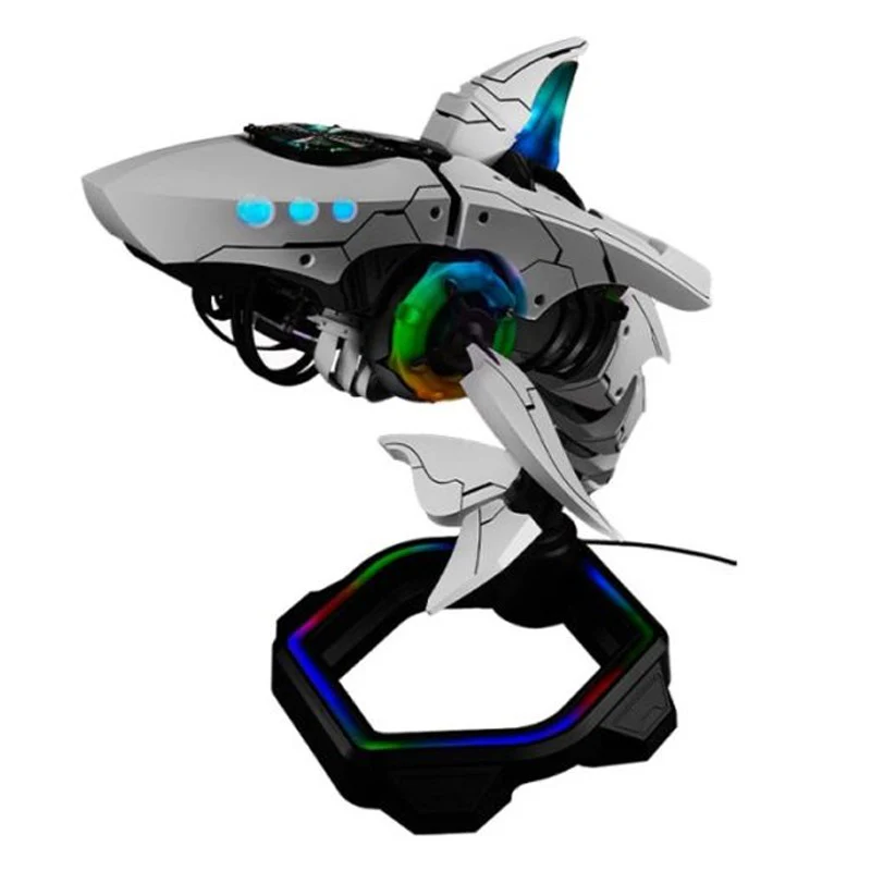 Cooler Master Shark X Gaming Case - White/Black - Image 2