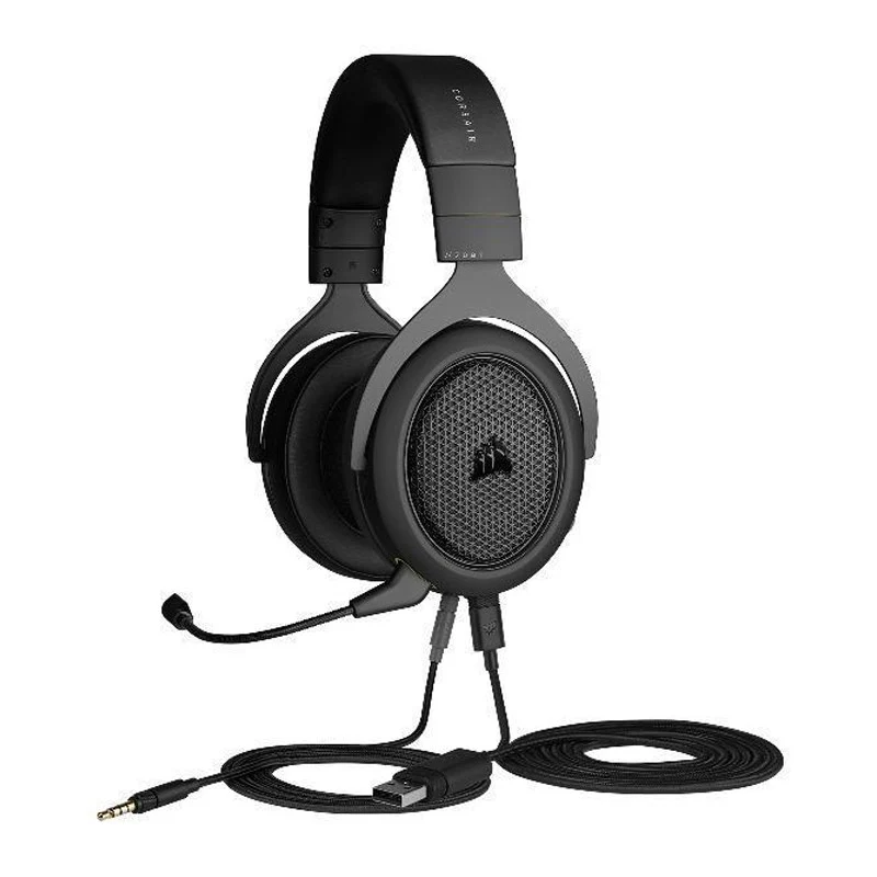 Corsair HS70 Wired Gaming Headset with Bluetooth - Black - Image 5