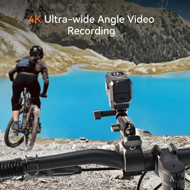 DDPAI Ranger 4K Action Camera Anti-Shake, IP67 Waterproof, Night Vision, Touchscreen, 5G Wi-Fi, GPS, and Data Recording Perfect for Cycling, Motorbike, and Travel - Image 2