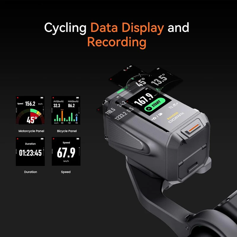 DDPAI Ranger 4K Action Camera Anti-Shake, IP67 Waterproof, Night Vision, Touchscreen, 5G Wi-Fi, GPS, and Data Recording Perfect for Cycling, Motorbike, and Travel - Image 5
