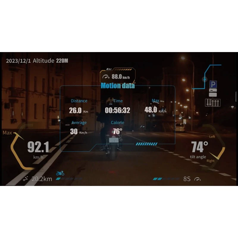 DDPAI Ranger 4K Action Camera Anti-Shake, IP67 Waterproof, Night Vision, Touchscreen, 5G Wi-Fi, GPS, and Data Recording Perfect for Cycling, Motorbike, and Travel - Image 6