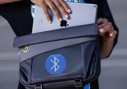 Divoom Pixel Sling Bag-V With LED Customizable Animation Screen And App Control - Black - Image 4