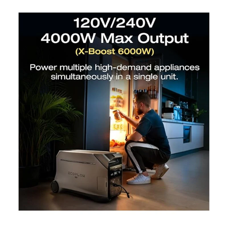 EcoFlow Delta Pro 3 Portable Power Station 4096 Wh Capacity 4000 W Output, X-Boost up to 6000 W - Image 2