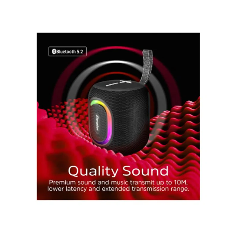Energizer Bluetooth Speaker 8W, RGB - Black - Image 6