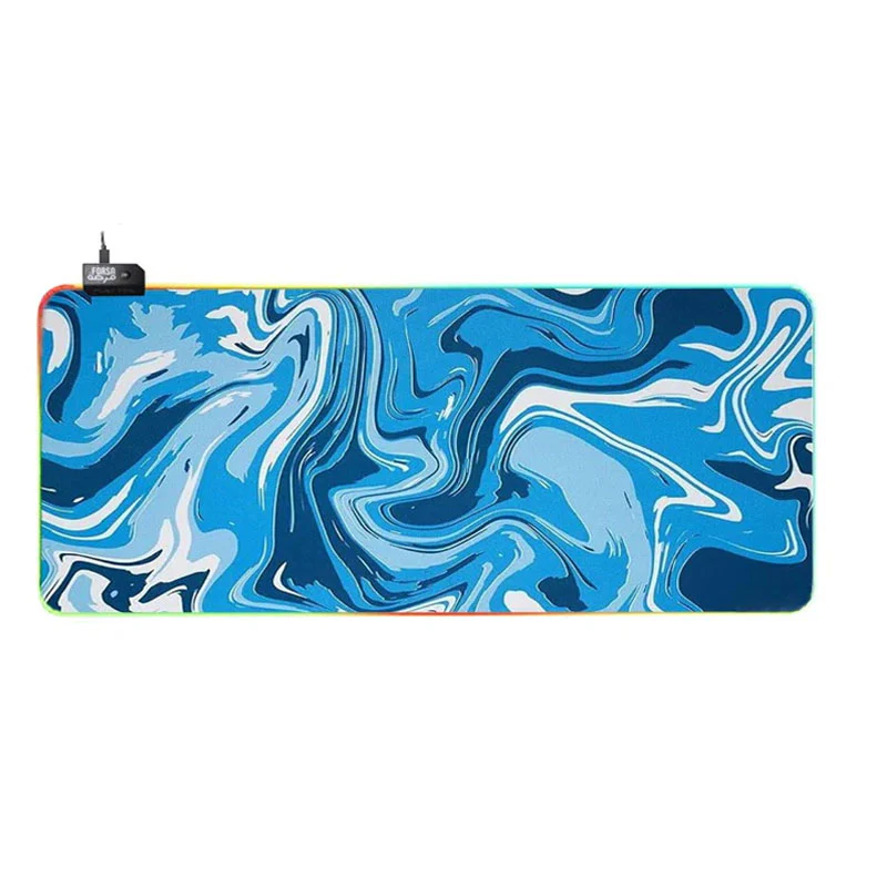 Forsa GMS-WT-5-10 Large RGB Gaming Mousepad - Blue - Image 2