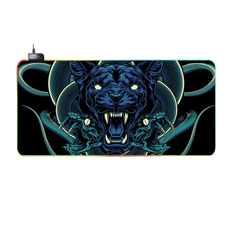 Forsa GMS-WT-5-12 Large RGB Gaming Mousepad - Dragon - Image 2