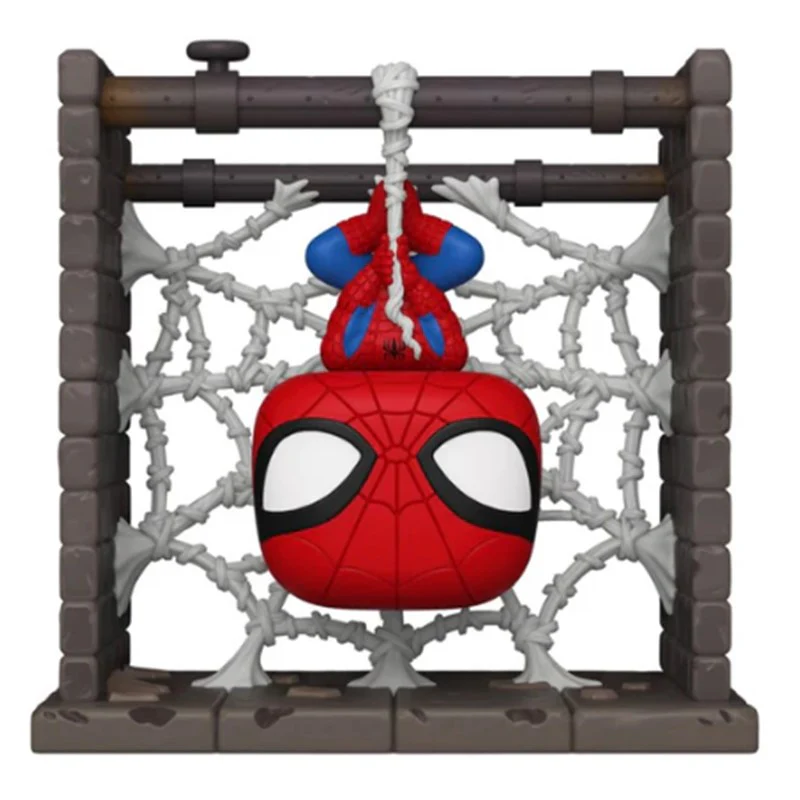 Funko Pop Deluxe! Marvel: Spider-Man (Webbed)(Exc)