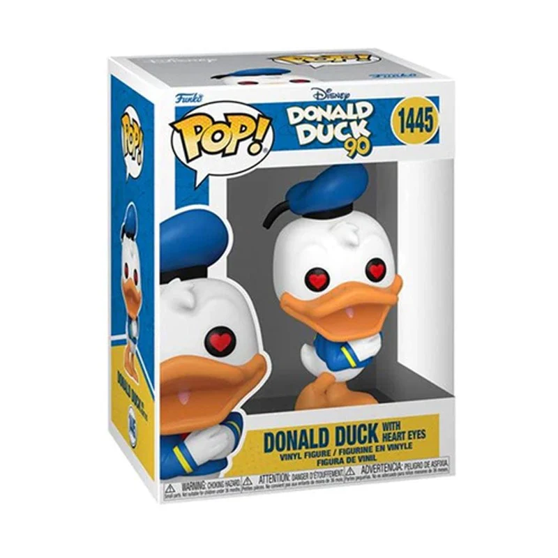 Funko Pop! Disney: Donald Duck 90th - Donald Duck (Heart Eyes) - Image 2