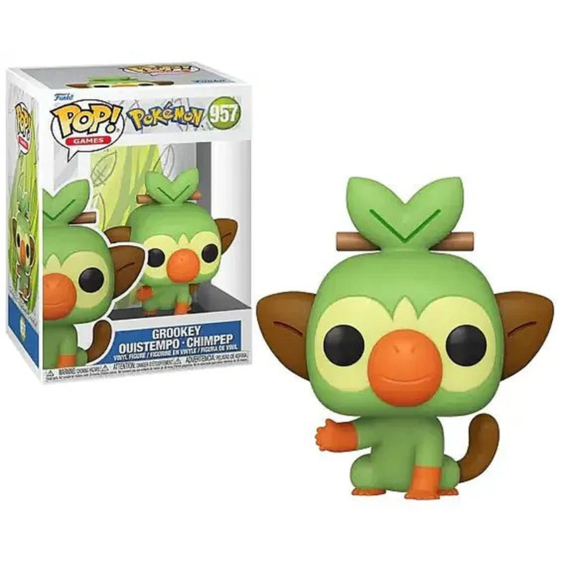 Funko Pop! Games: Pokemon - Grookey (EMEA) - Image 2