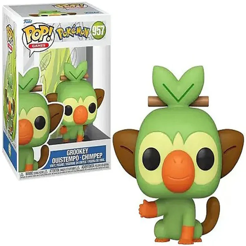 Funko Pop! Games: Pokemon - Grookey (EMEA) - Image 3