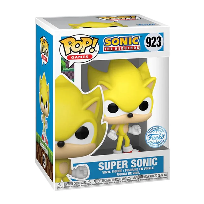Funko Pop! Games: Sonic - Super Sonic with Chase (Exclusive) - Image 2