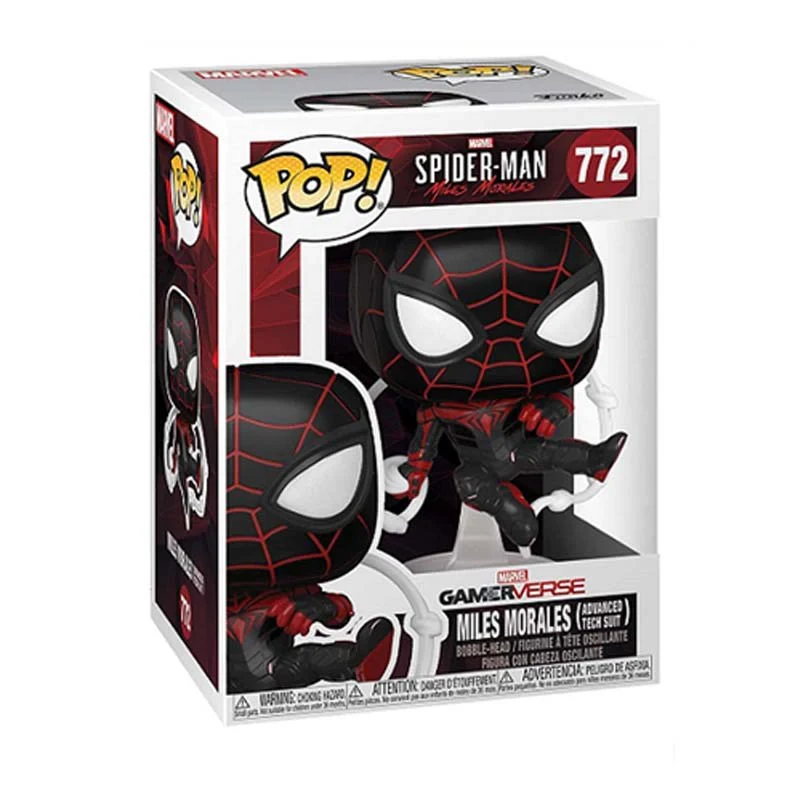 Funko POP Miles Morales in Advanced Tech Suit - Image 2