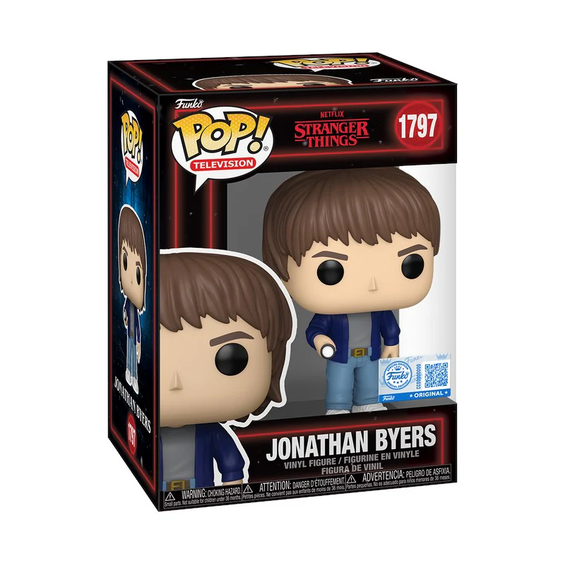 Funko Pop! TV: Stranger Things - Jonathan Byers (Exclusive) - Image 2