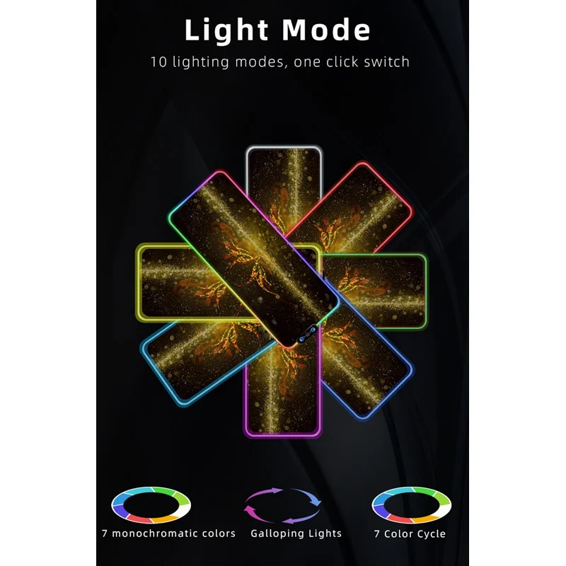 GAMEON Gaming Mousepad With RGB Lighting (900x400x3mm) - Avengers Edition - Image 3